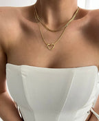 Hallow Heart Necklace