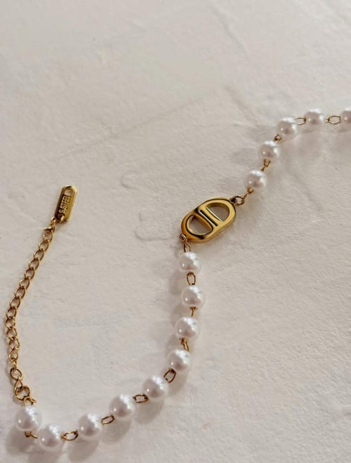 CD Pearl Bracelet