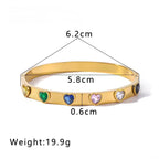 Prisma Heart Bangle