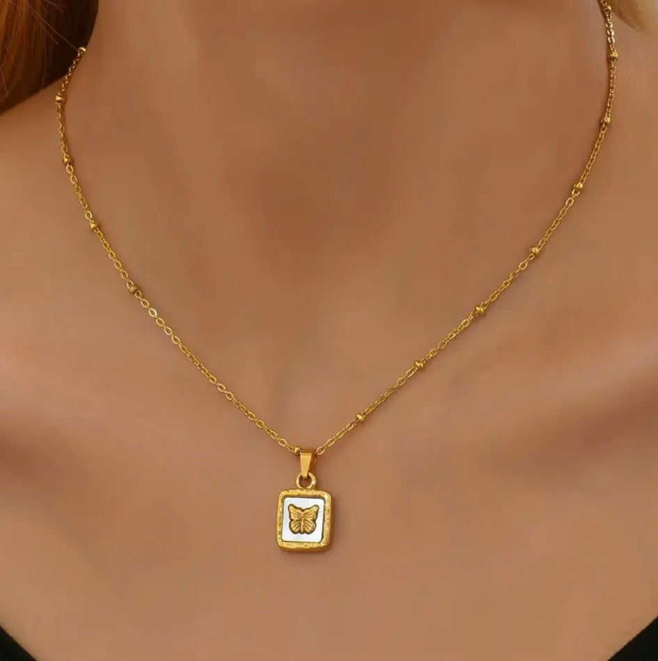 Vintage Butterfly necklace