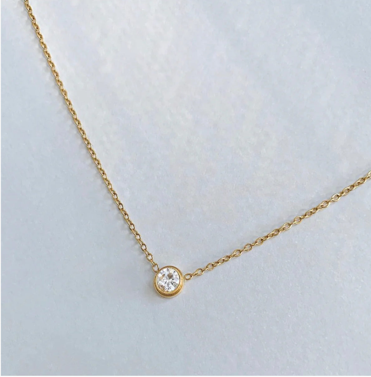 Zircon Diamond Pendant