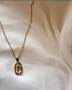 Vintage Rose Necklace