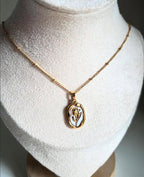 Vintage Rose Necklace