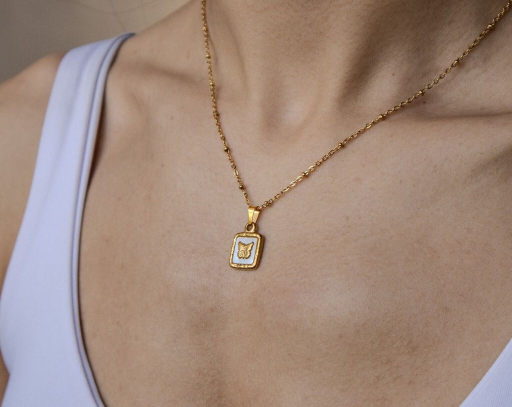 Butterfly Vintage Necklace