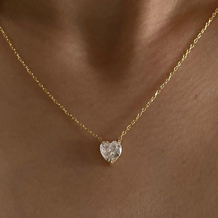 Diamond Heart Necklace
