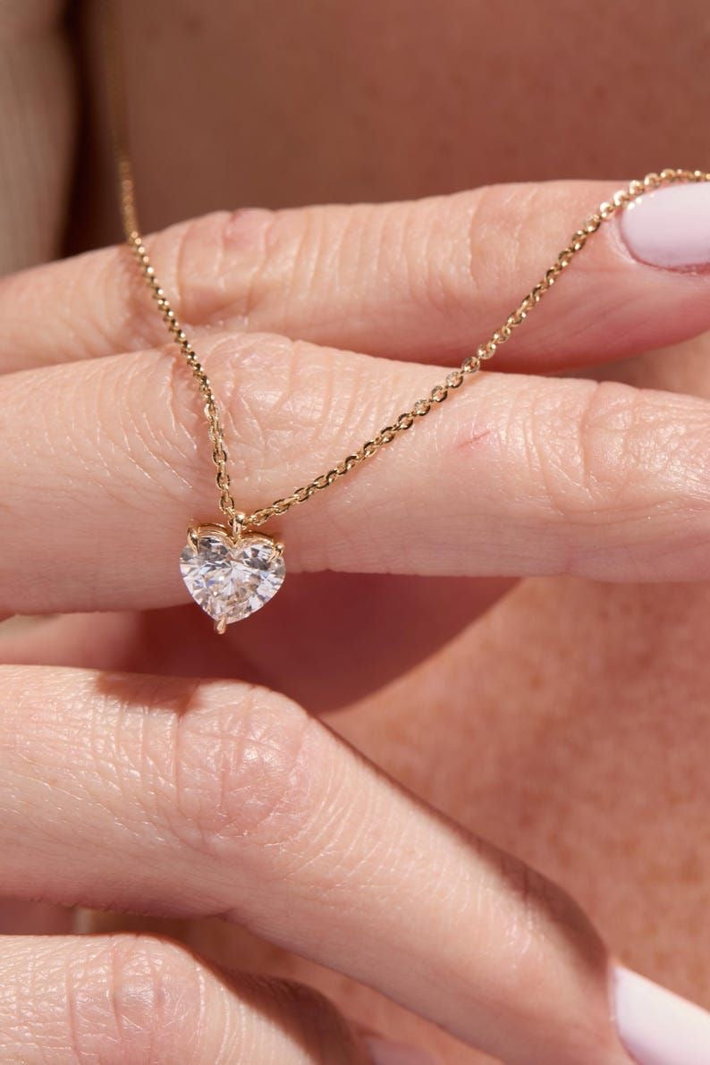 Diamond Heart Necklace
