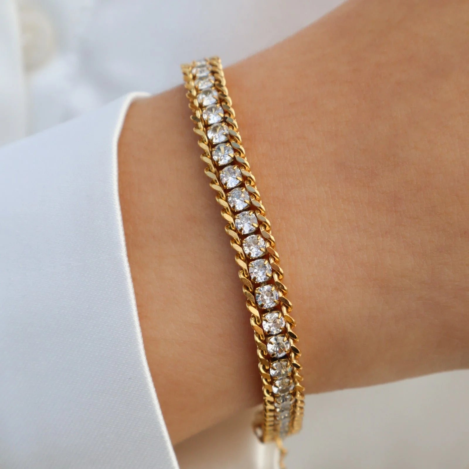 Lustré Zirconia Bracelet