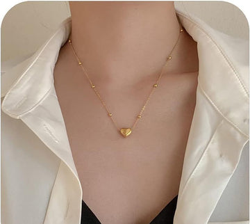Luna heart necklace