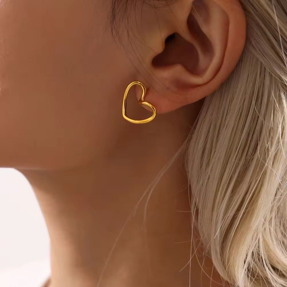 Halo Heart earrings