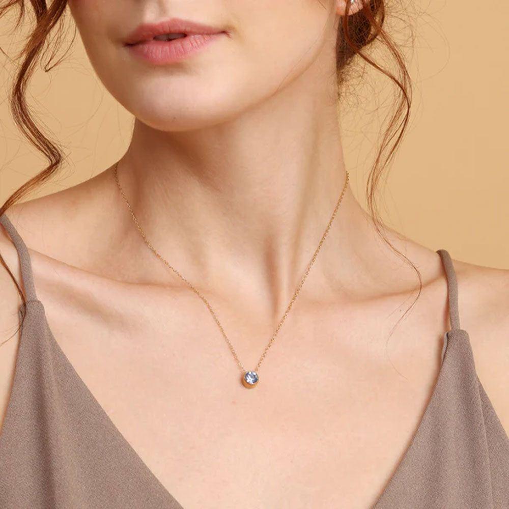 Zircon Diamond Pendant