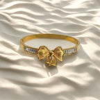 Ribbon Bow Bangle