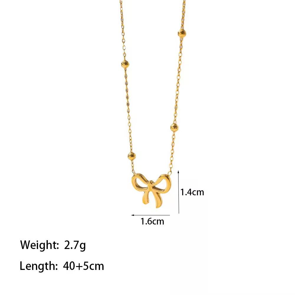 Bow Necklace