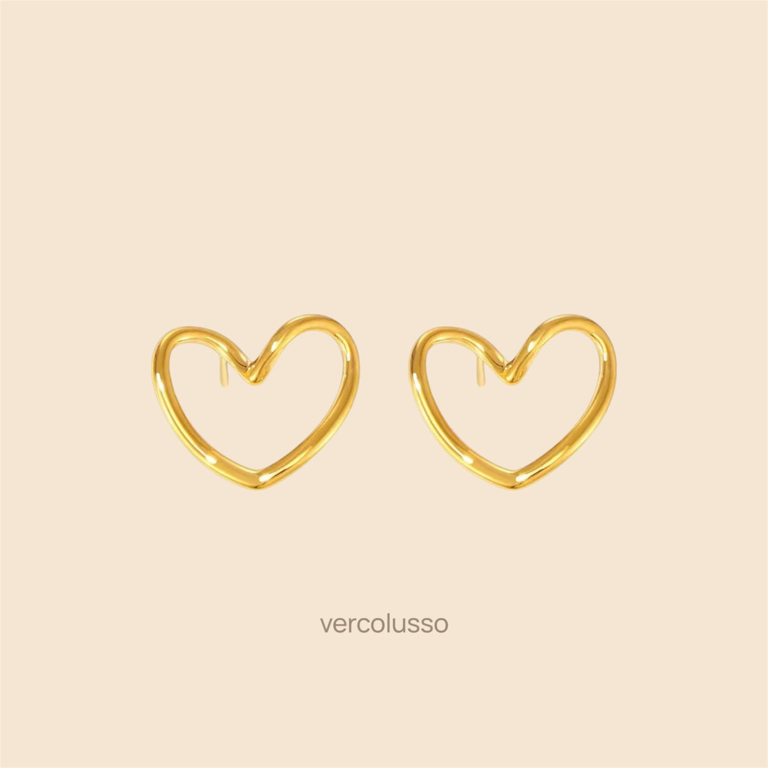 Halo Heart earrings
