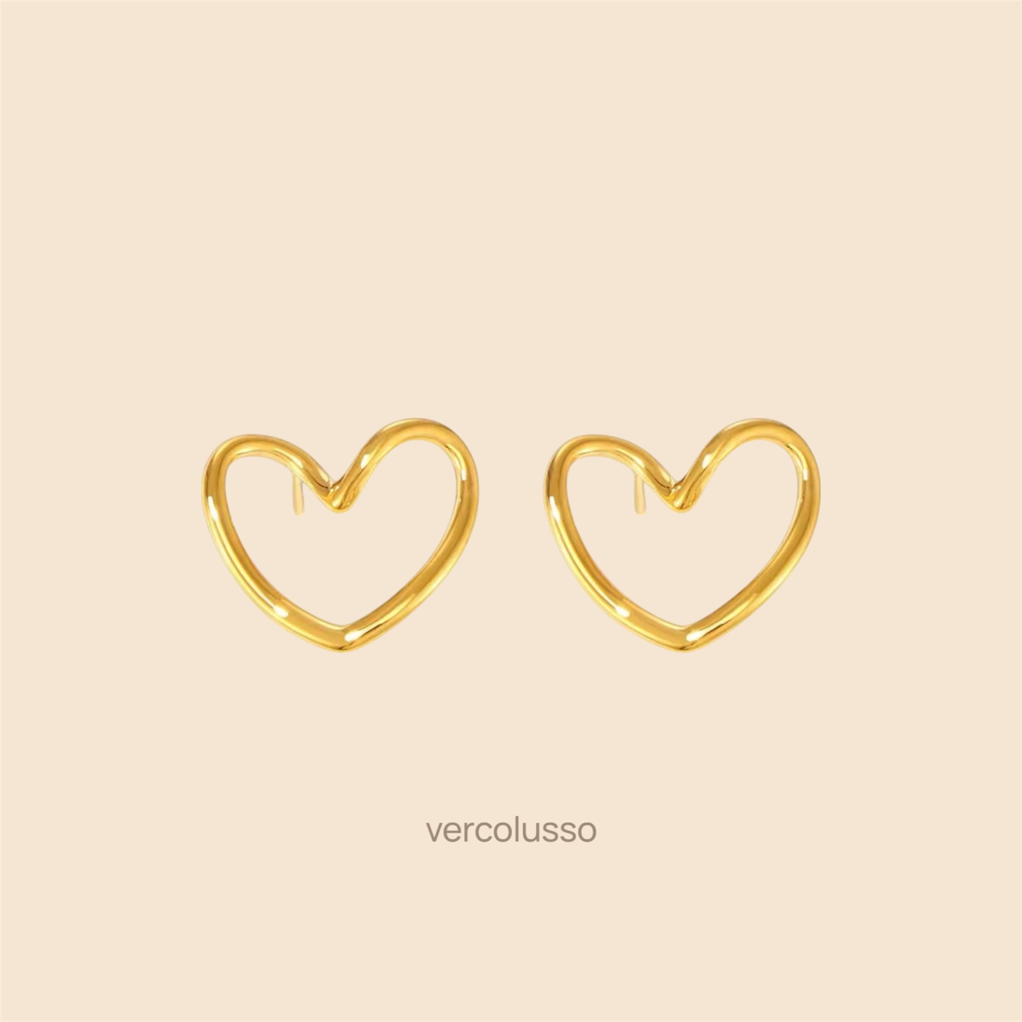 Halo Heart earrings