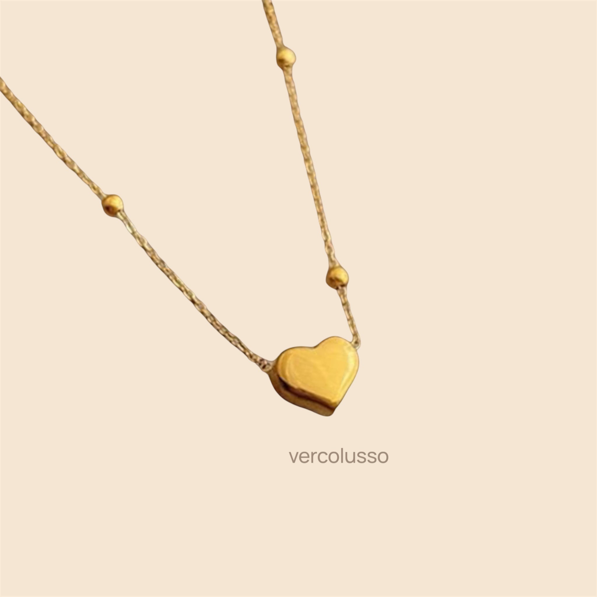 Luna heart necklace