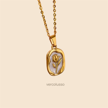 Vintage Rose pendant