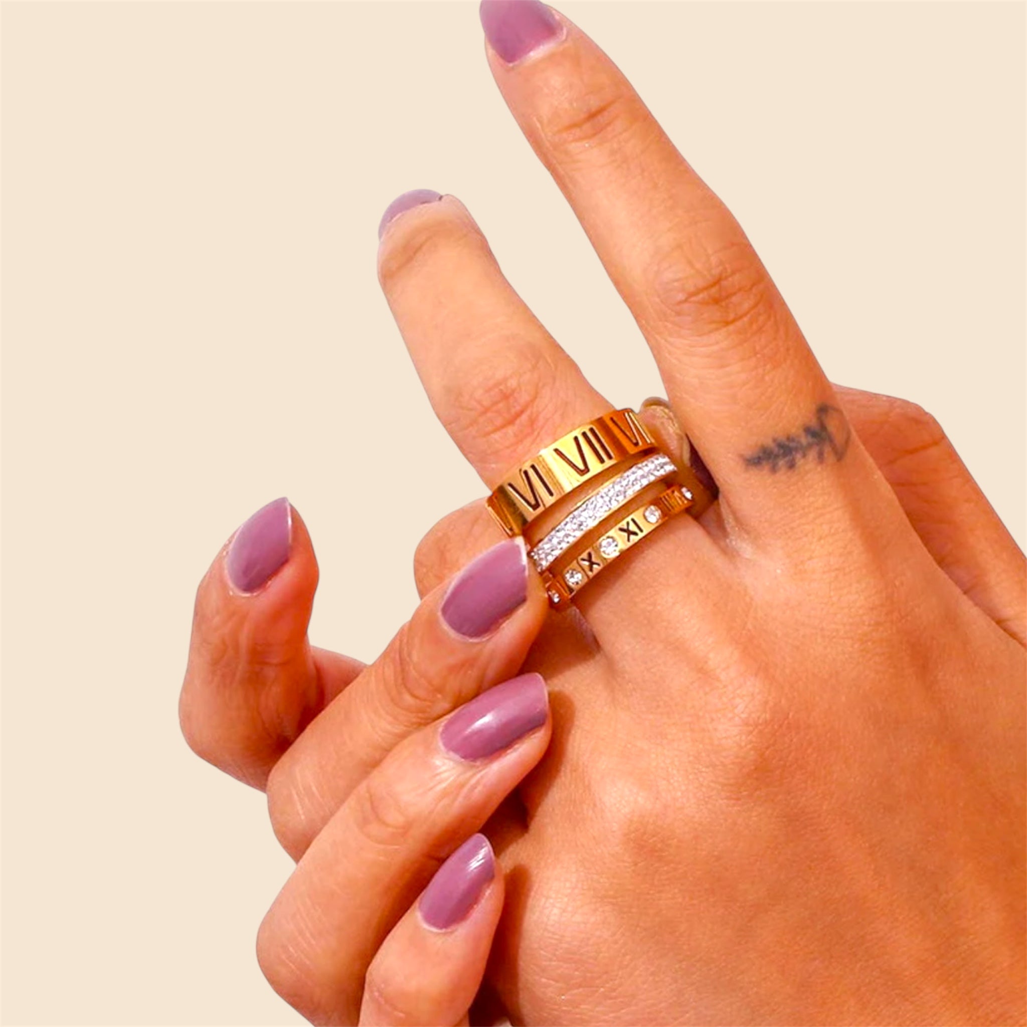 Roman Chunky Ring