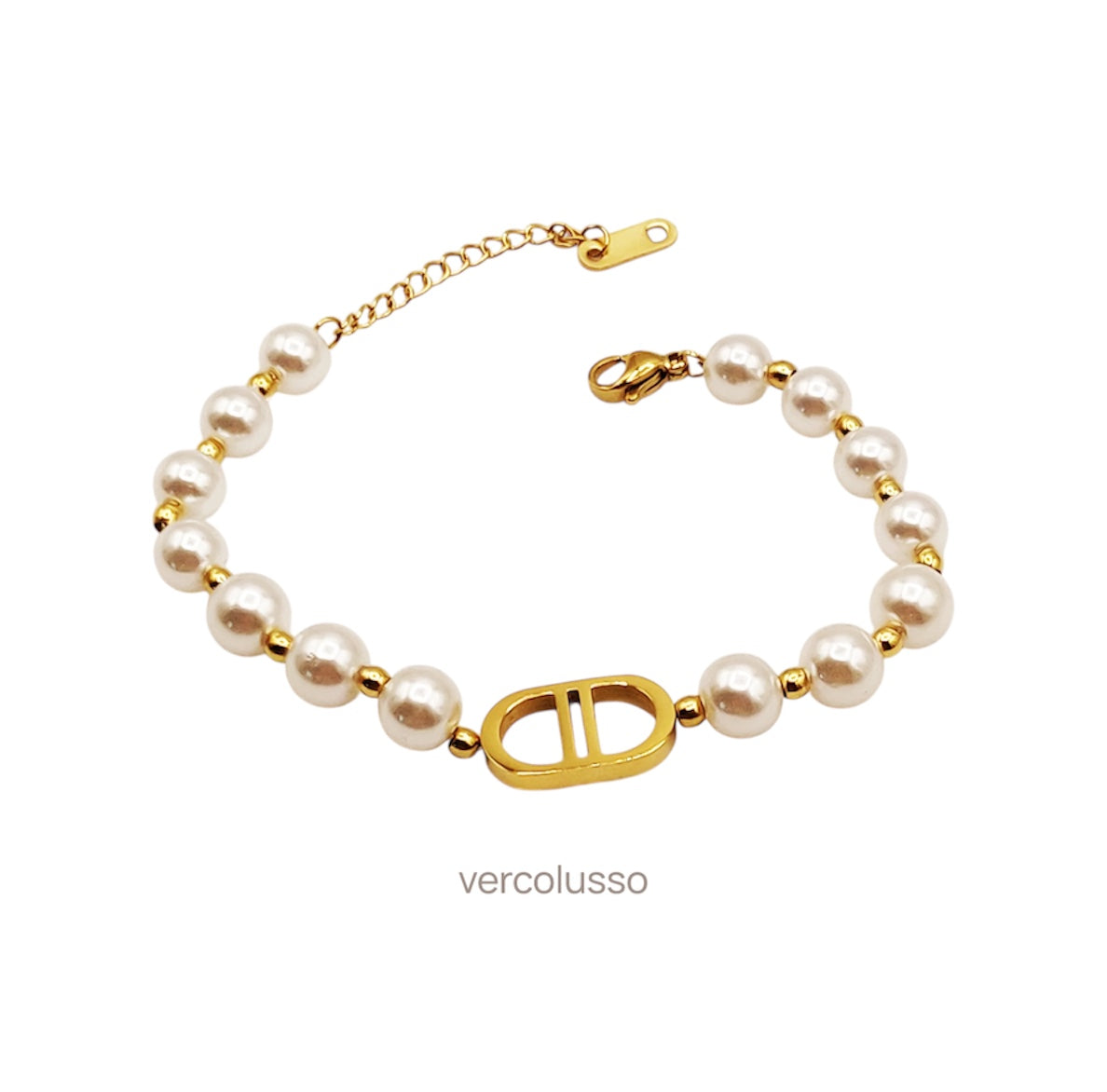 CD Pearl Bracelet