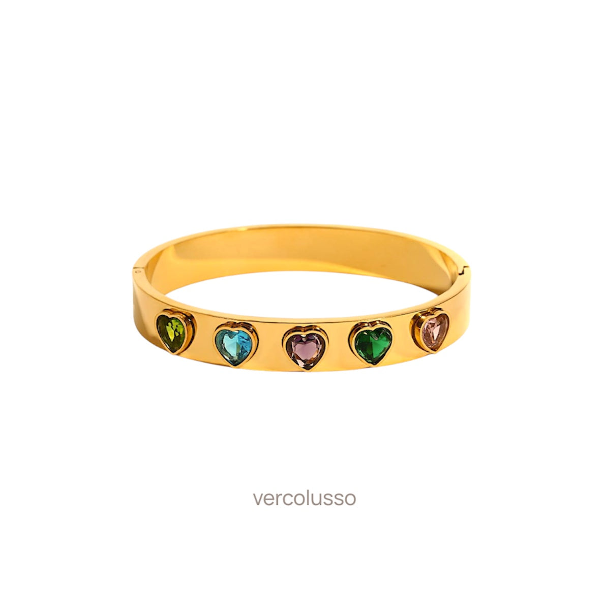 Prisma Heart Bangle